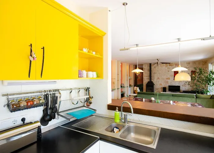 Stone Clad La Maison P Villa Kaş